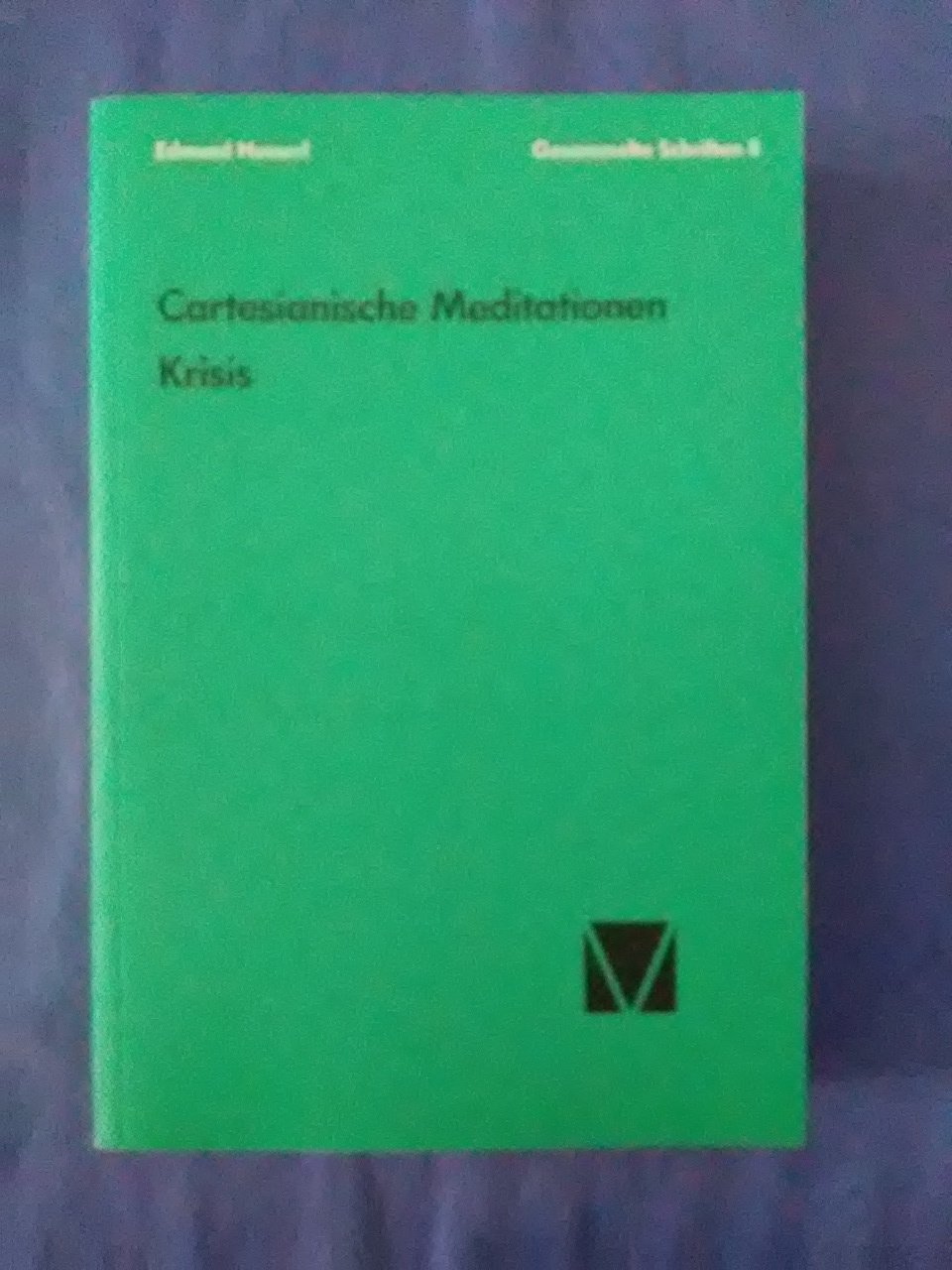Edmund Husserl Gesammelte Schriften